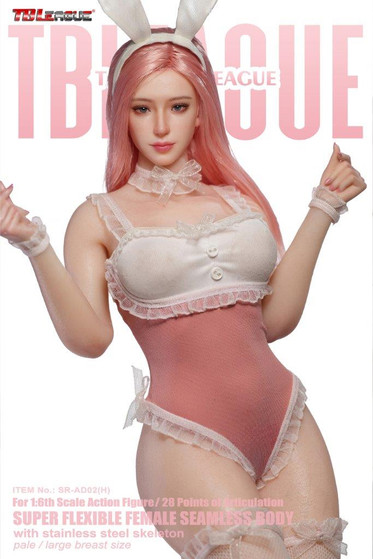 TBLeague Platinum Silicone Collector’s Edition Bunny Girl Body, Pale Skin with Head Sculpt [PL-SRAD02H]