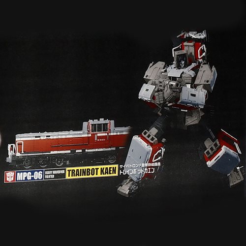 Transformers Masterpiece Gattai - MPG-06S Trainbot Kaen - Raiden Combiner