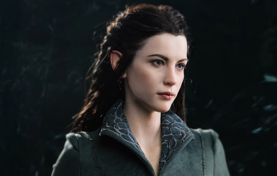 LOTR: The Fellowship of the Ring - Arwen (Chase Dress) 1/2 Scale Statue