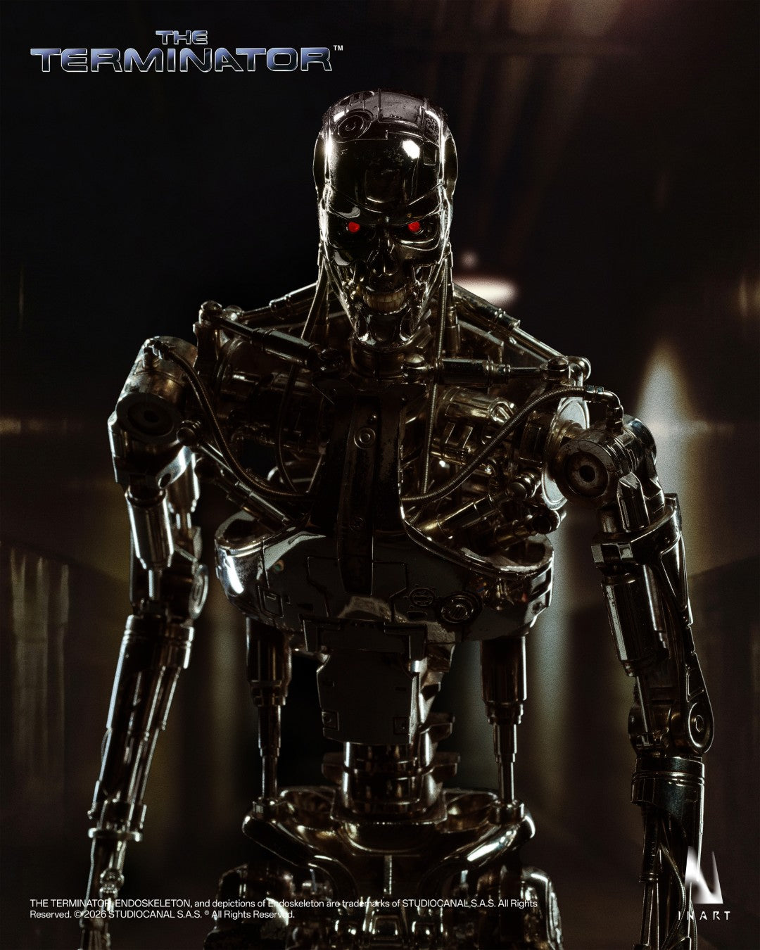 [PREORDER] INART T-800 Endoskeleton 1/6 Collectible Figure - The Terminator