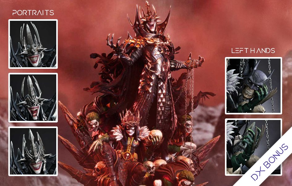 Dark Nights Death Metal - Batman Who Laughs & Robin King (Deluxe Bonus) 1/3 Scale Statue