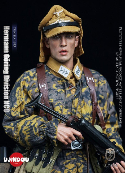 UJINDOU 1/6 WWII Hermann Division, Tunisia 1943 Figure [UD-9059]