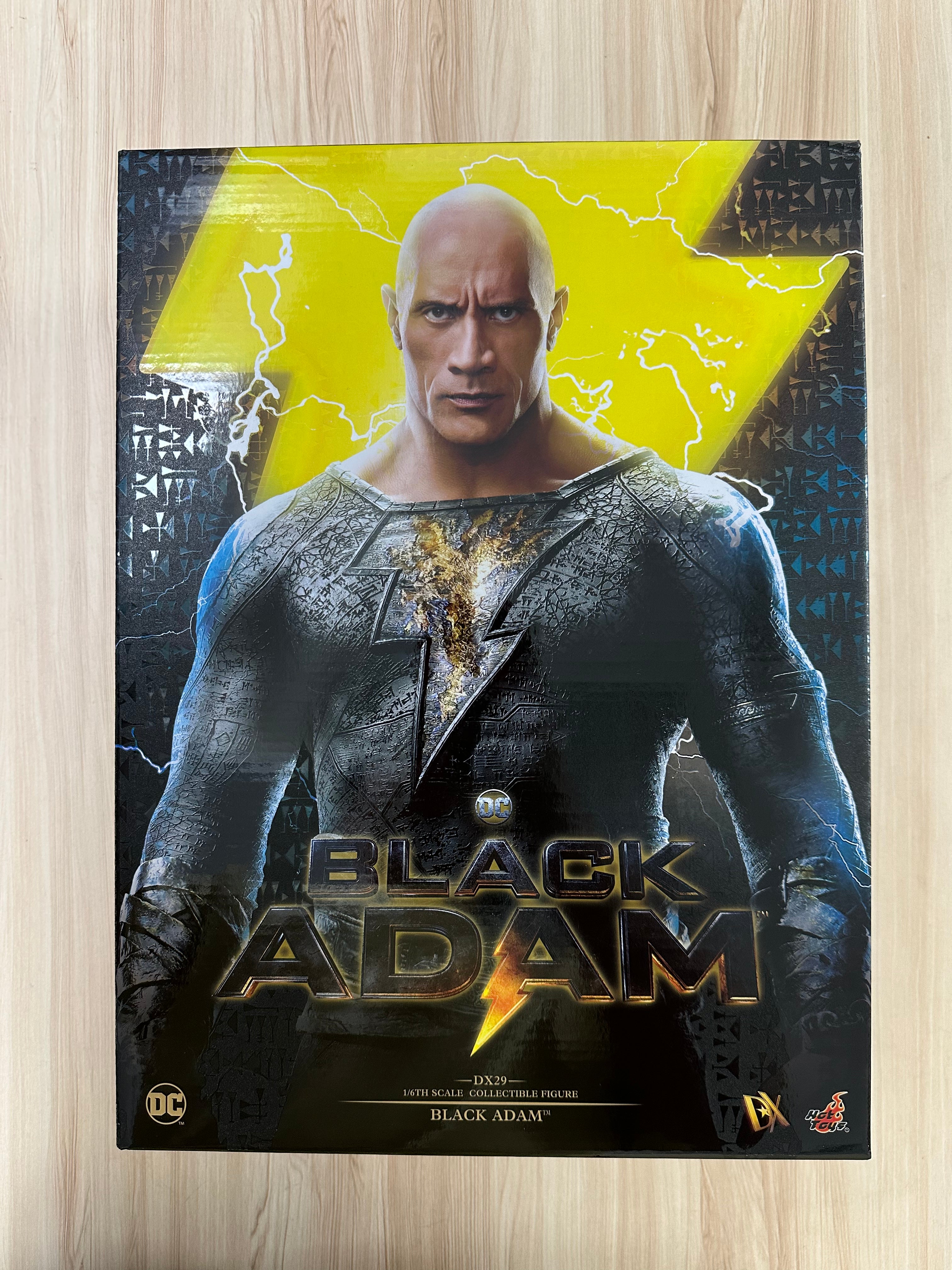 Hottoys Hot Toys 1/6 Scale DX29 DX 29 Black Adam - Black Adam Action Figure NEW (No Brown Box)