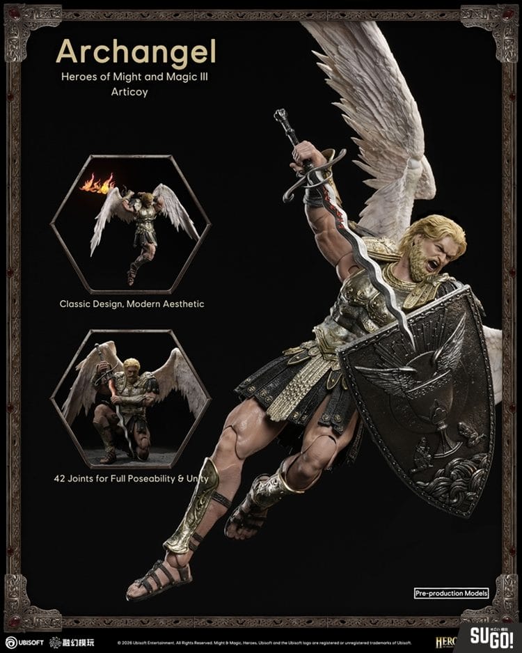 Fusion Fantasy Heroes of Might and Magic III Archangel [Standard Ver.] 1/12 Action Figure