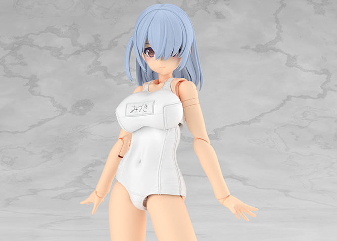 Frame Arms Girl Mizuki (School Swimsuits White Ver.) Model Kit
