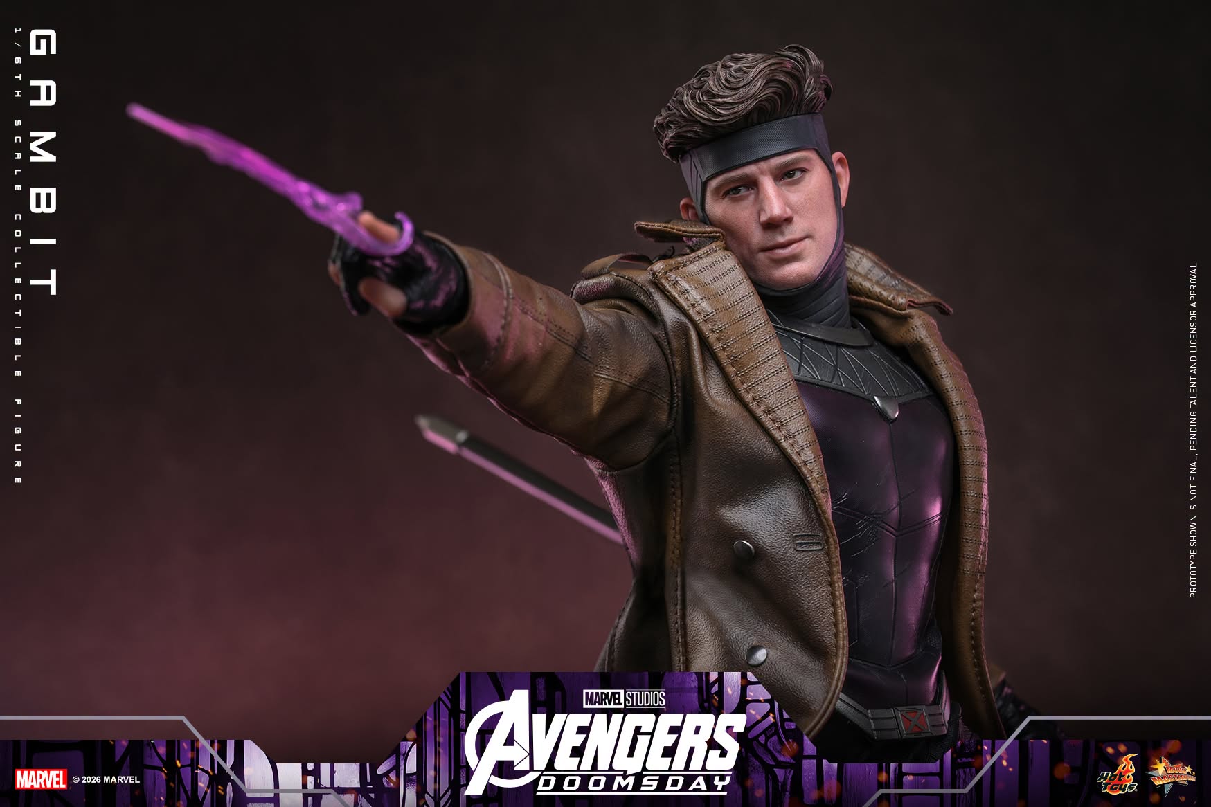 Pre-Order Hot Toys MMS910B Avengers: Doomsday - 1/6th scale Gambit Collectible Figure (Special Edition)