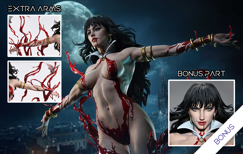 Vampirella "Temptation" (Bonus) 1/3 Scale Statue
