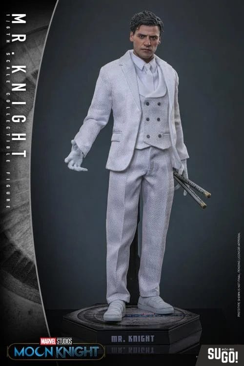 Hot Toys Marvel Moon Knight TMS139 Mr. Knight 1/6th Scale Action Figure