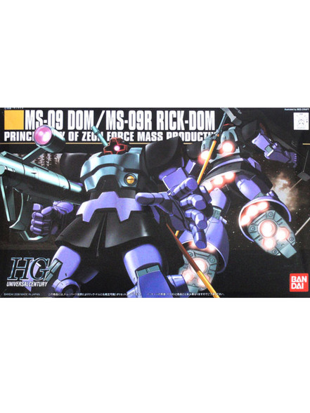 Bandai 1/144 HGUC Gundam 059 Dom / Rick Dom