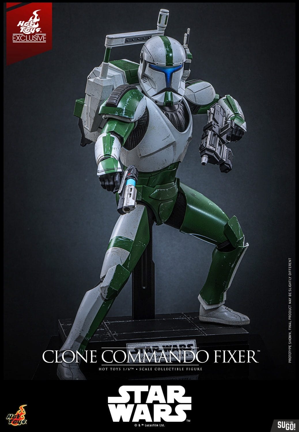 Hot Toys Star Wars Clone Commando Fixer 1/6 Action Figure TMS189