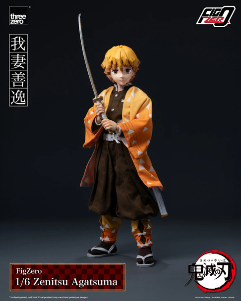 ThreeZero 3Z0699 1/6  Demon Slayer - Zenitsu Agatsuma (Pre order deposit)