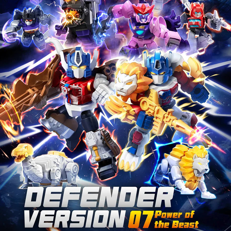Transformers Blokees - Defender Version 07 (CASE OF 12 BLIND BOXES)