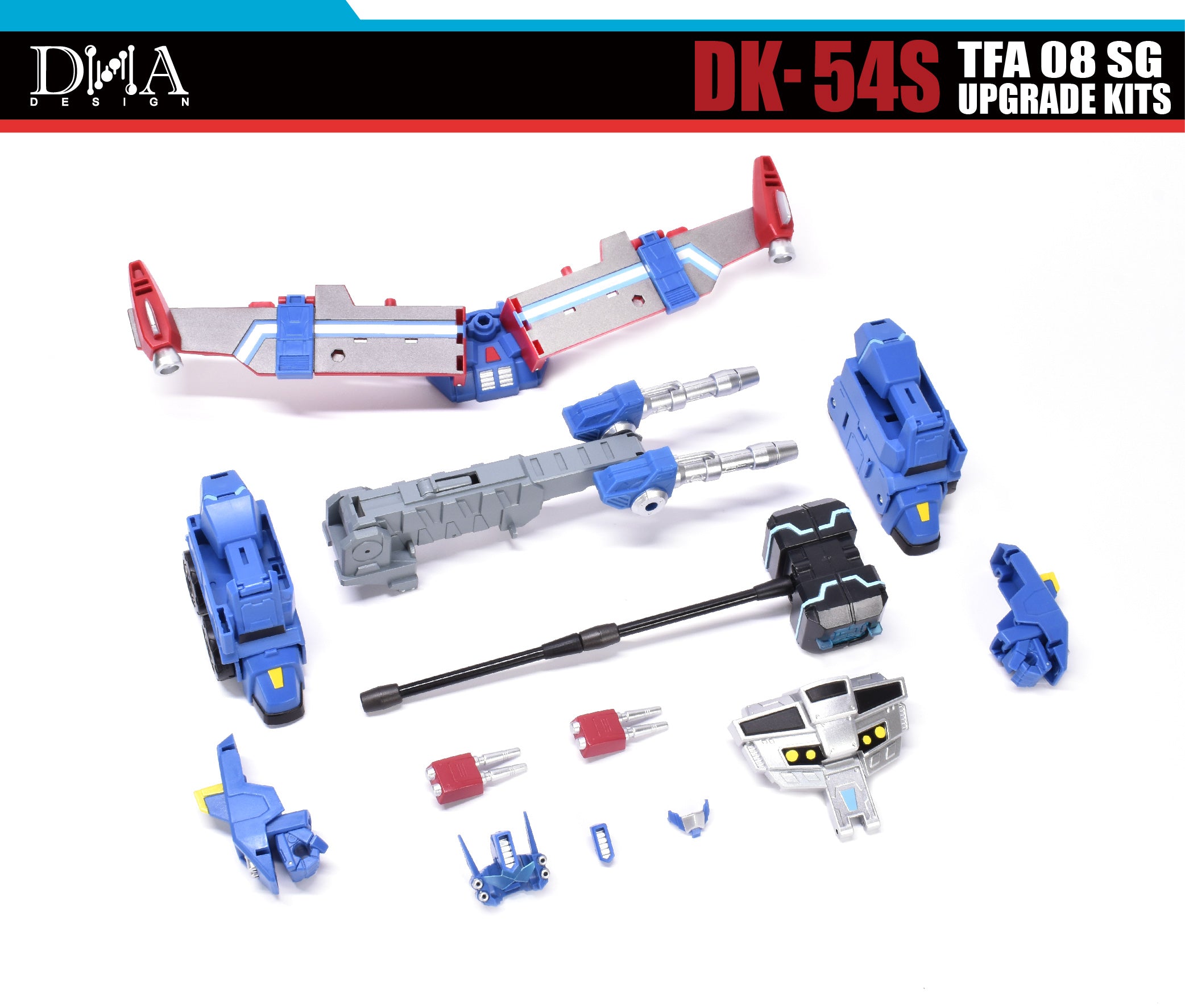 DNA Designs - DK-54S - Upgrade Kit for Animated Optimus Prime (Super Mode)