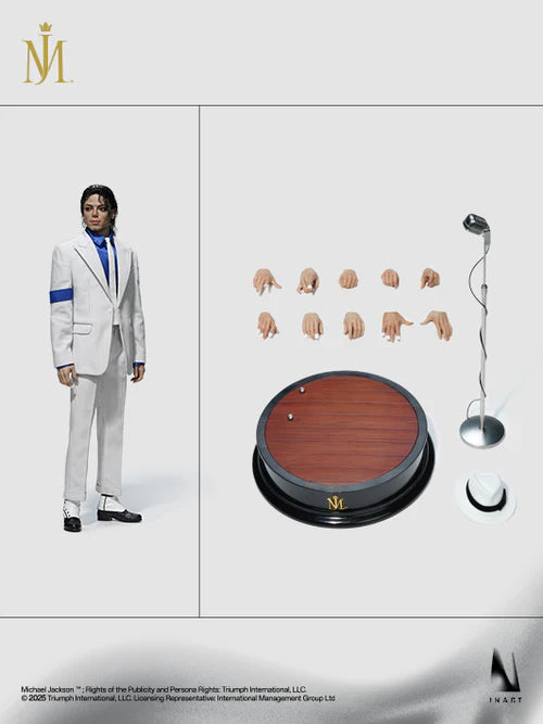 Queen Studios InArt 1/6 Scale A022 Michael Jackson Smooth Criminal Action Figure NEW