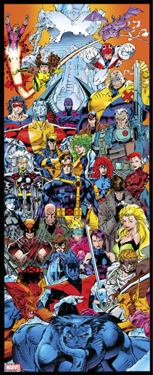 X-Men Door Poster (Variant)