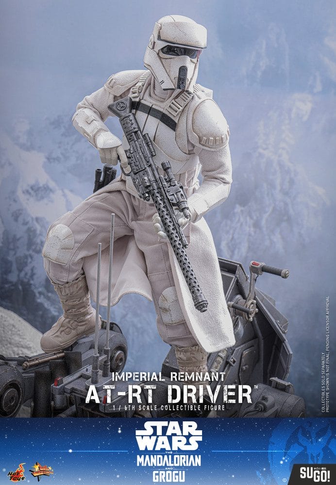 Hot Toys MMS853 Imperial Remnant AT-RT Driver Star Wars: The Mandalorian &#038; Grogu 1/6 Action Figure