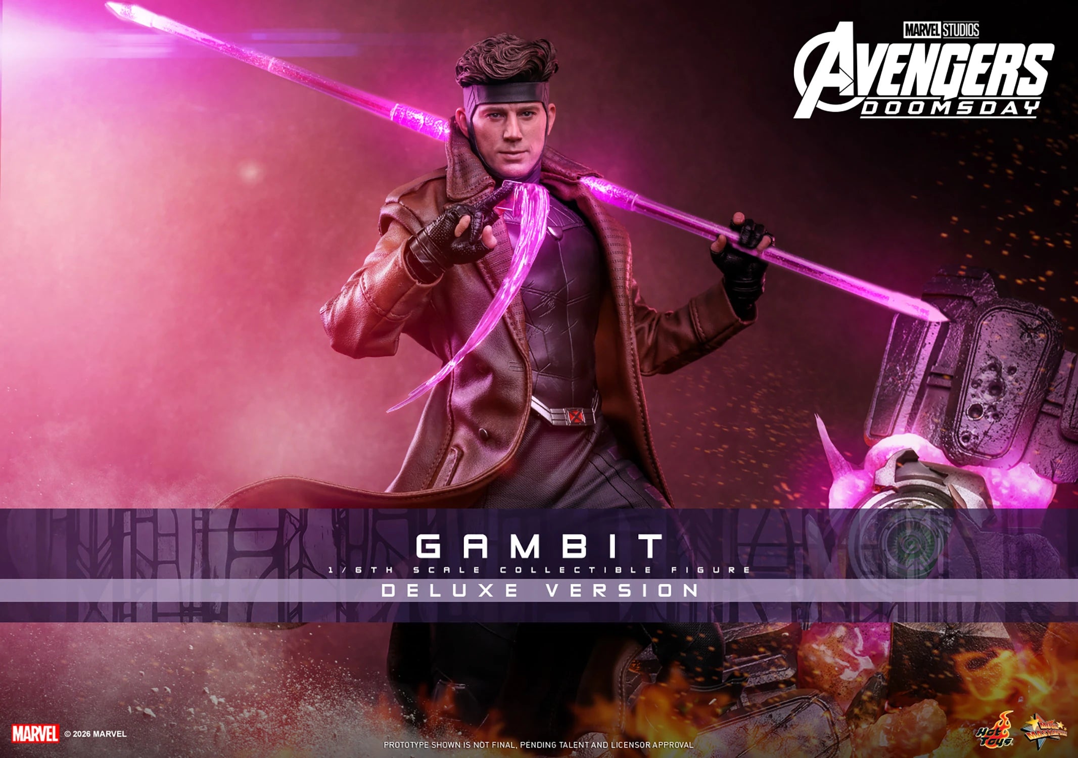 Hot Toys 1/6 Gambit (Deluxe) "Avengers Doomsday" | Hot Toys 1/6 Scale
