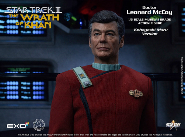 EXO-6  1/6 Wrath of Khan Dr. McCoy Kobayashi Maru