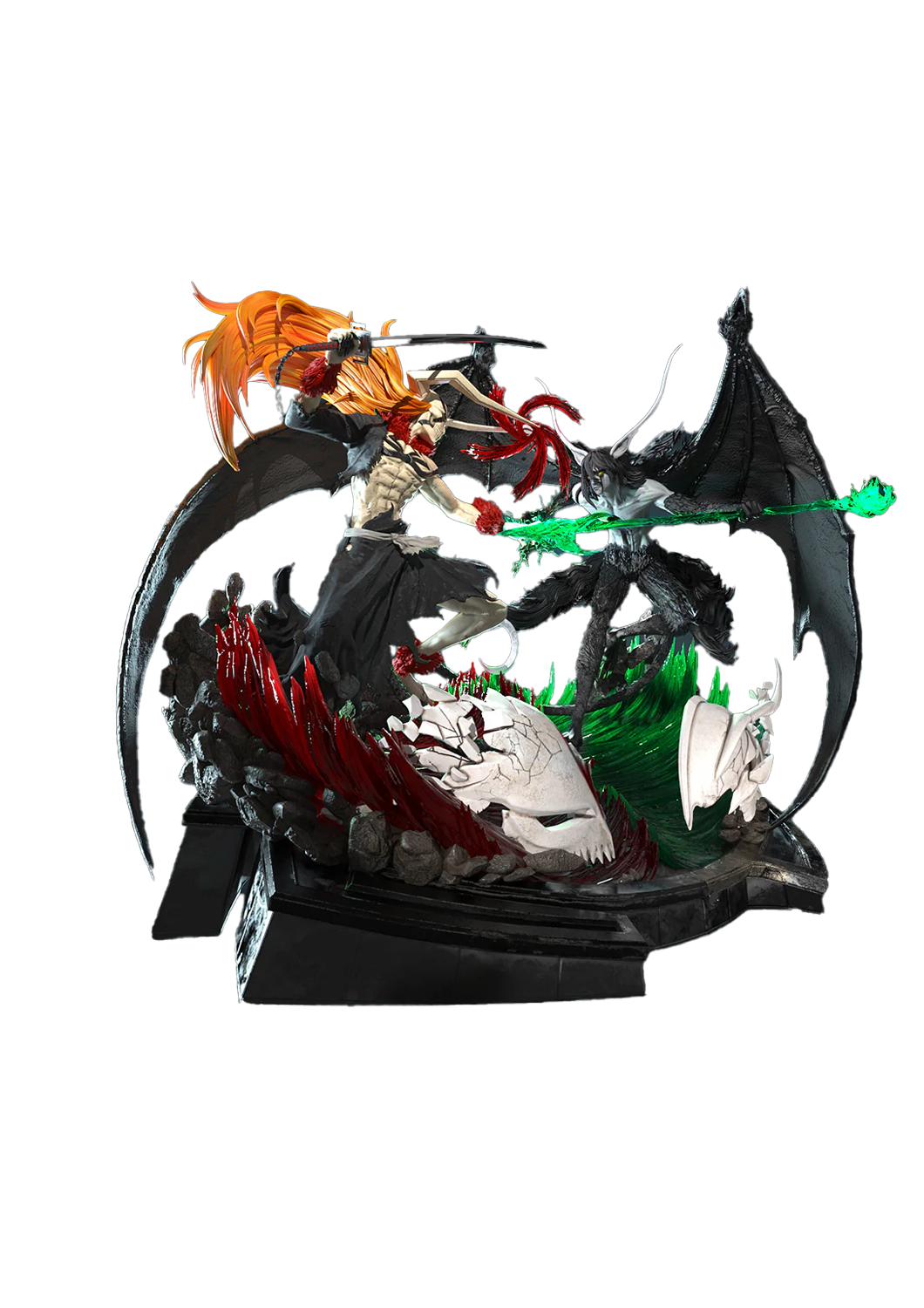 FIGURAMA BLEACH ICHIGO KUROZAKI VS ULQUIORRA 1/6