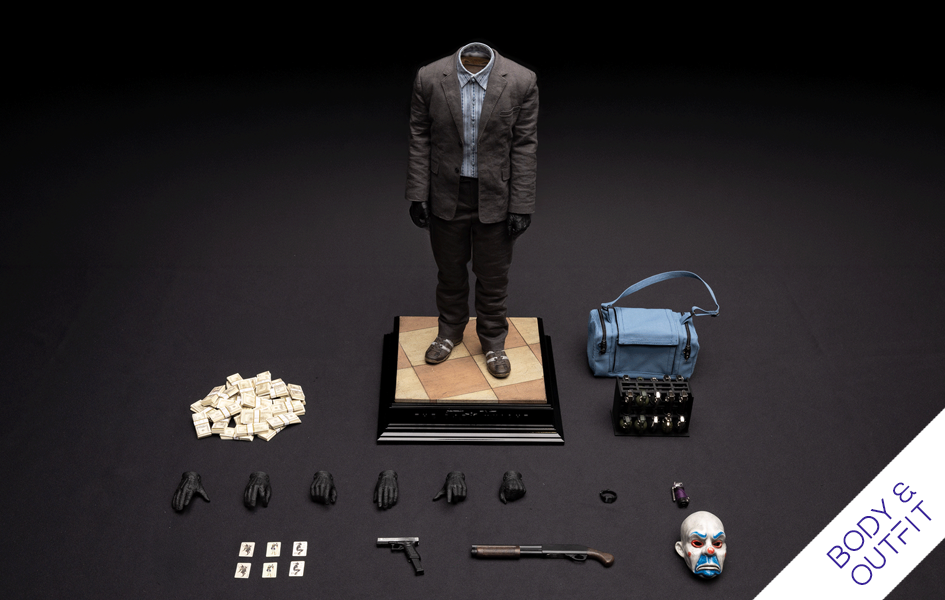 The Dark Knight (2008) - Joker Bank Robber (Body & Outfit) Kojun Works 1/6 Scale Figure