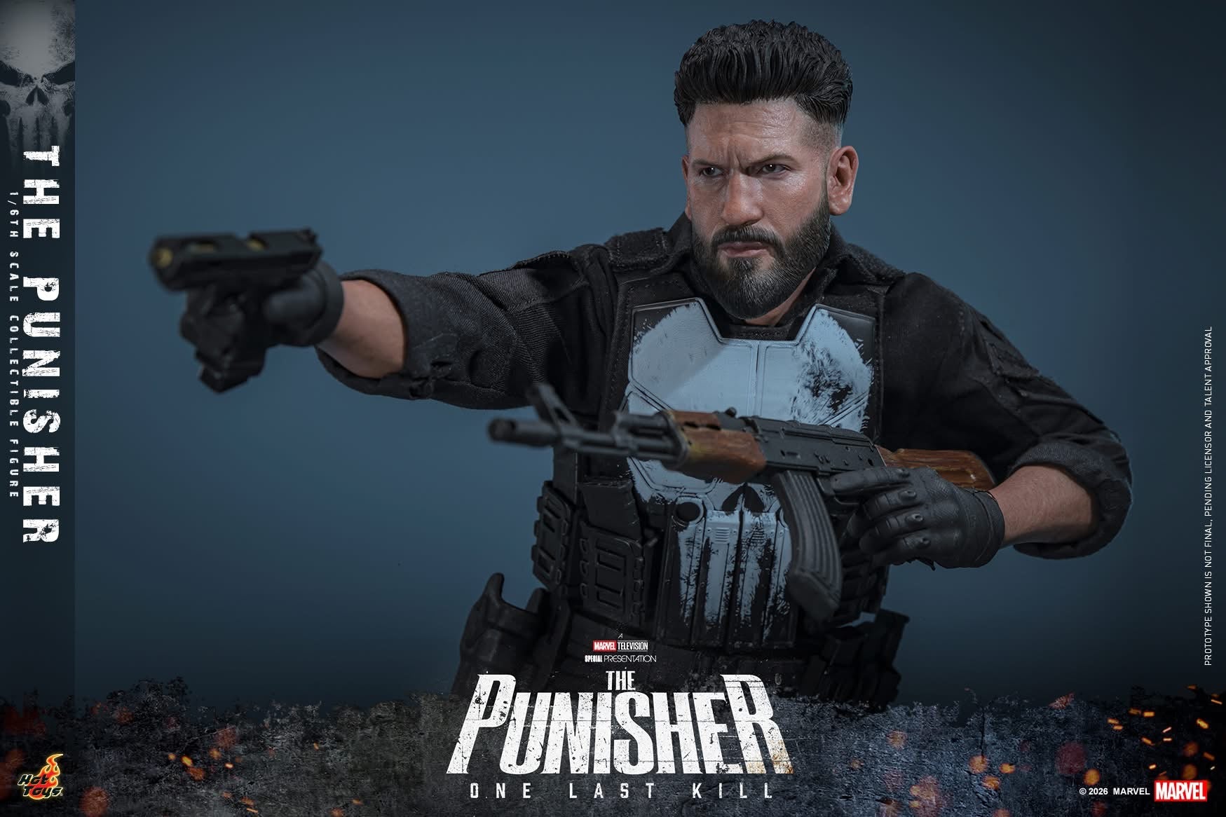Pre-Order Hot Toys TMS190 The Punisher: One Last Kill - 1/6th scale The Punisher Collectible Figure