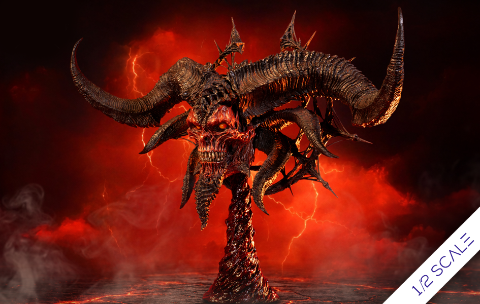 Diablo IV: Lord of Hatred - Mephisto 1/2 Scale Art Mask