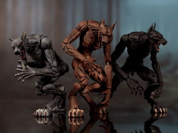 The Crypt: Dogmen Set of 3 Action Figures