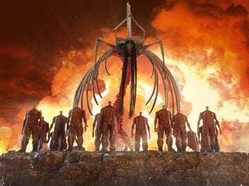 Attack on Titan Ultimate Diorama Masterline The Rumbling Statue