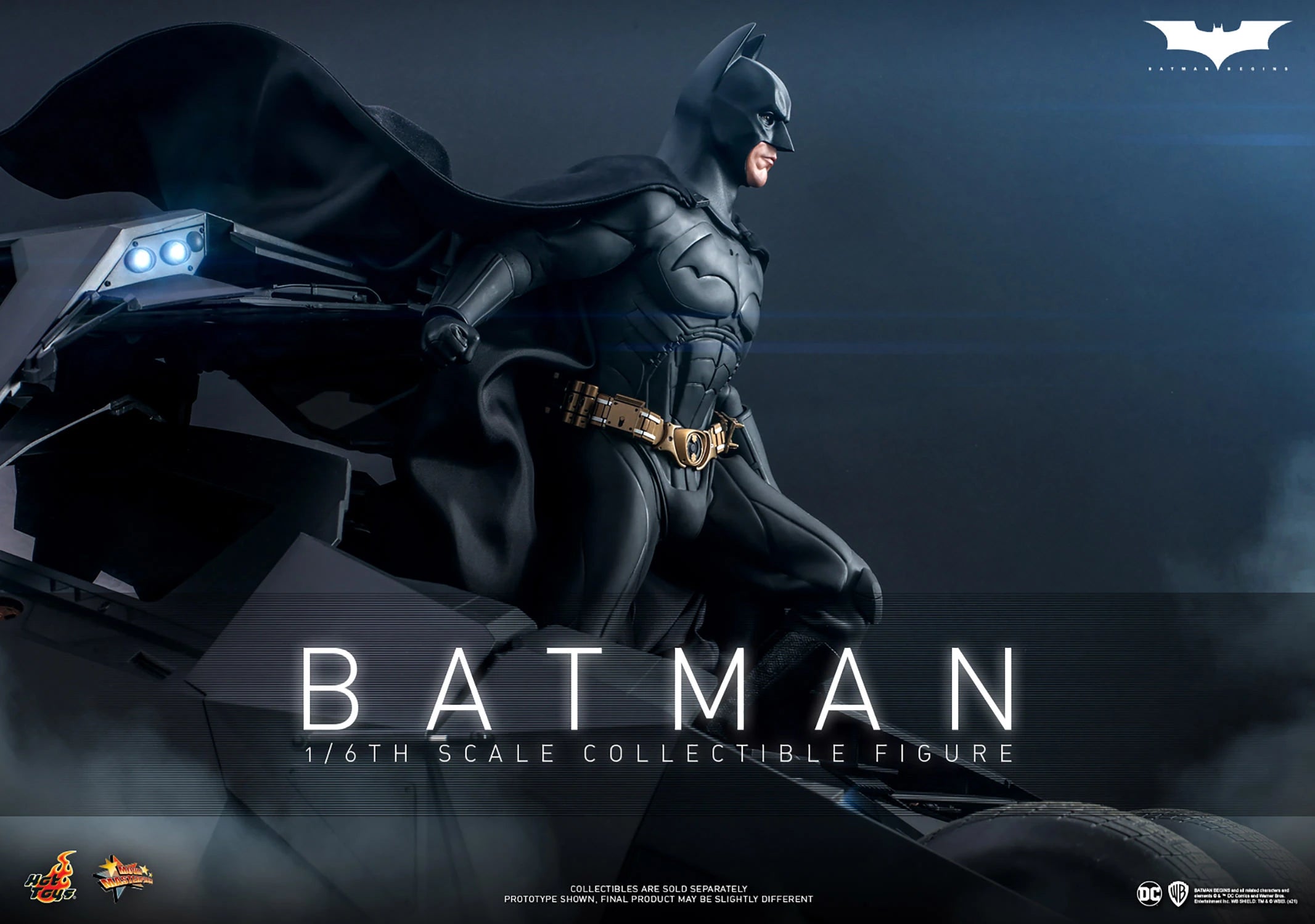 Hot Toys MMS595 Batman Begins - 1/6th scale Batman Collectible Figure (Exclusive)