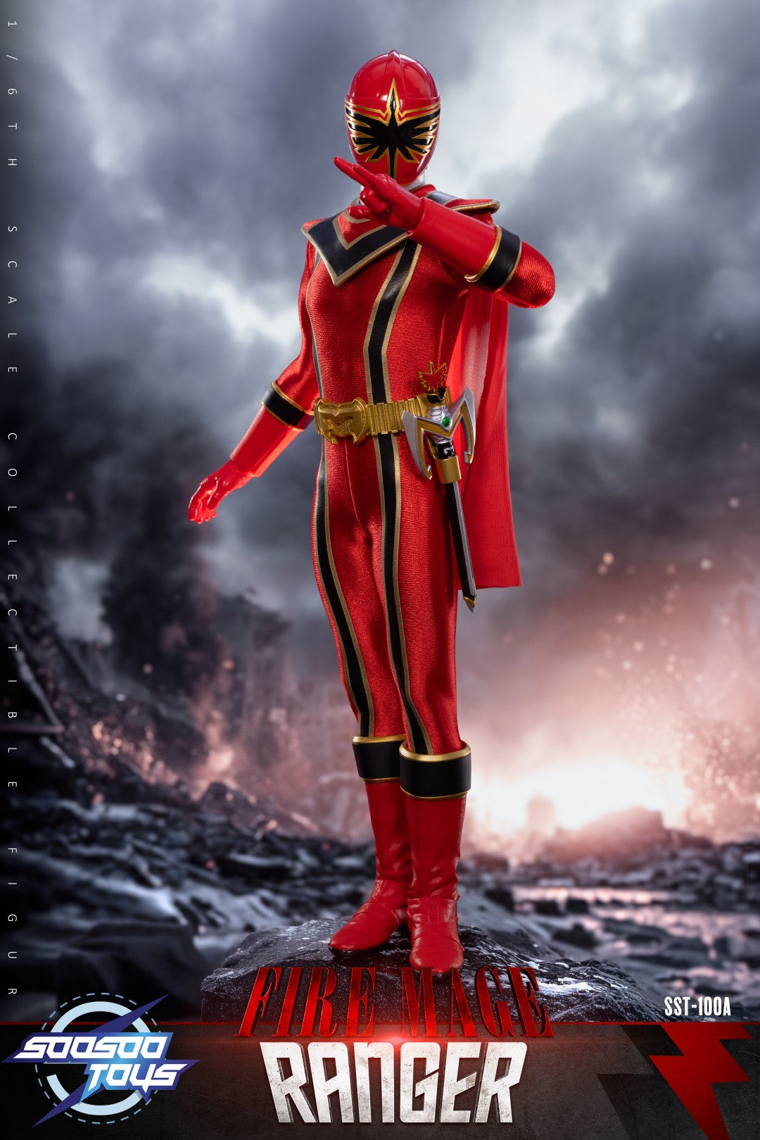 [PREORDER] Soosootoys SST-100A Fire Mage Ranger 1/6 Action Figure