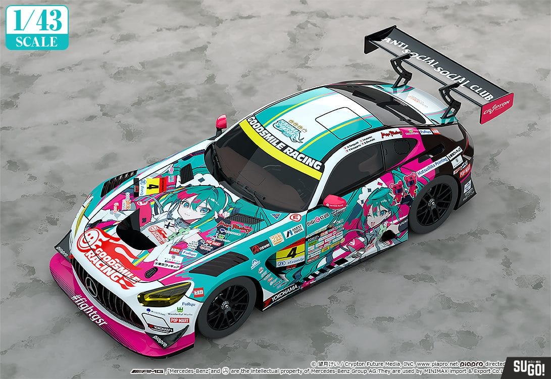 Good Smile Company Good Smile Hatsune Miku Amg 2025 Season Opening Ver. (Hatsune Miku GT Project) 1/43 Model Kit