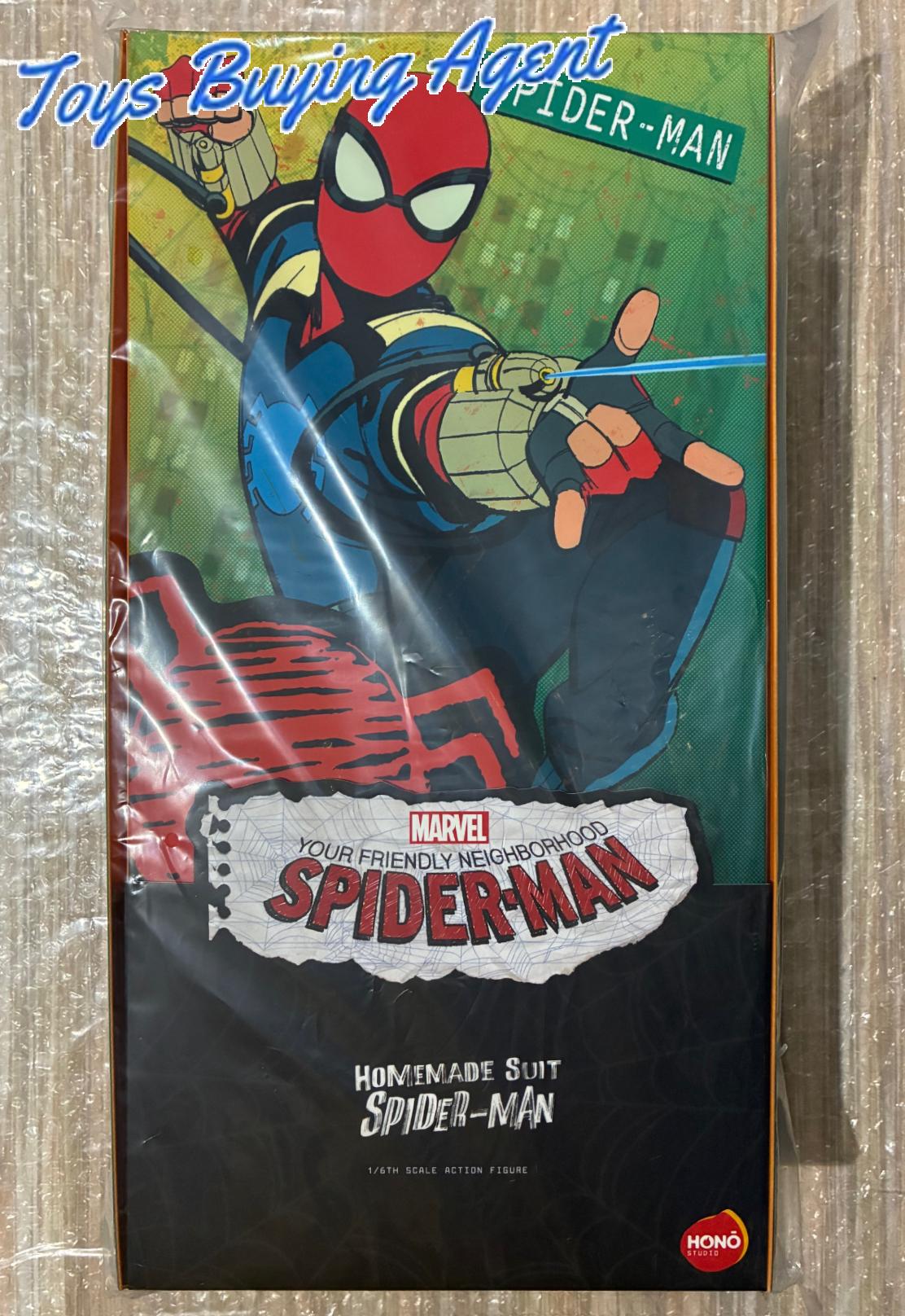 Ready! Hono Studio HS07 Your Friendly Neighborhood 1/6 Spider-Man (Homemade Suit)