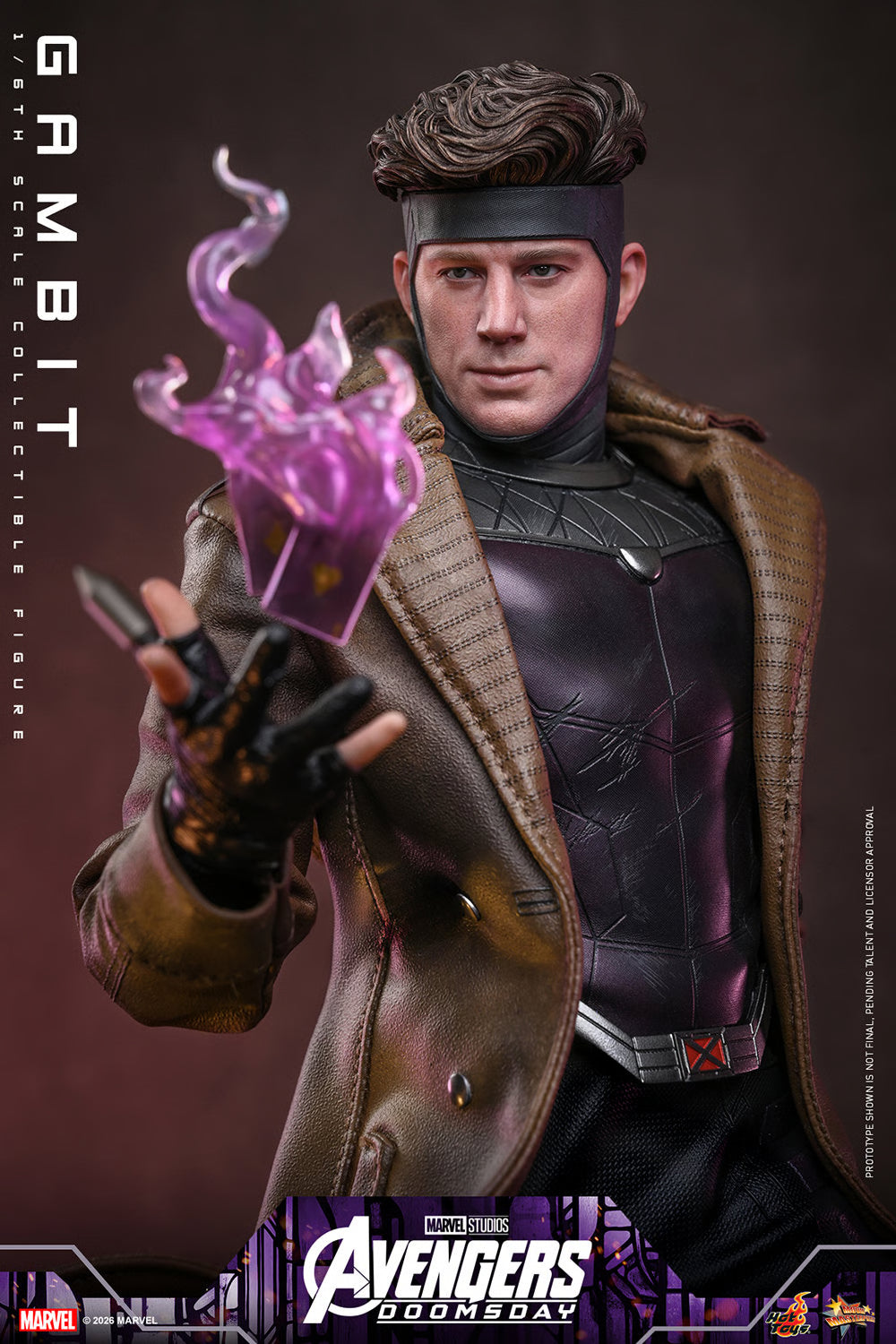 Hot Toys 1/6th Scale Gambit Collectible Figure – Avengers: Doomsday