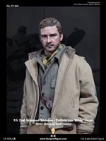 US 2nd Armored Division Version A  Technician Sherman Tank Gunner - Facepool 1/6 Scale Figure