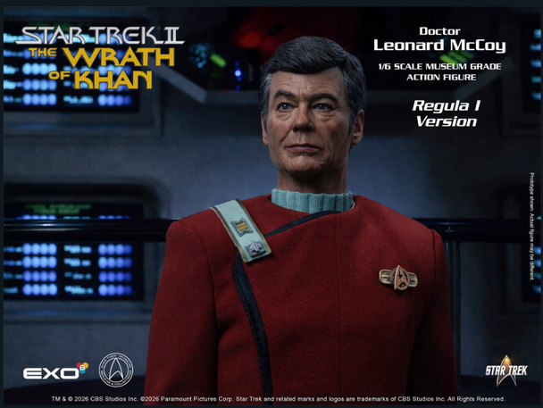 EXO-6  1/6 Wrath of Khan Dr. McCoy Regula I