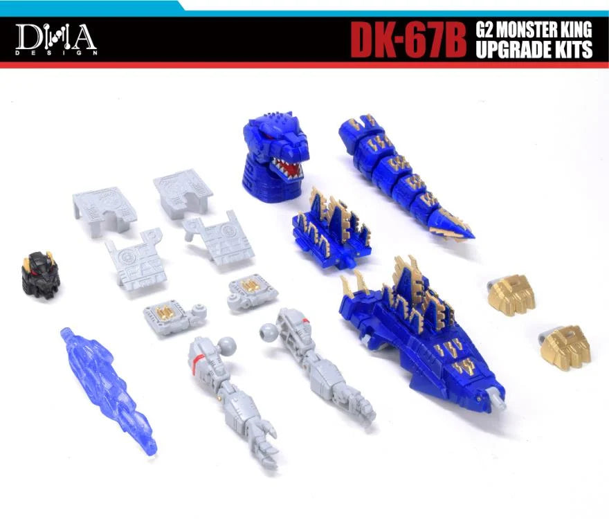 DNA Designs - DK-67B - Upgrade Kit for Transformers Age of the Primes G2 Universe Grimlock/Wheelie