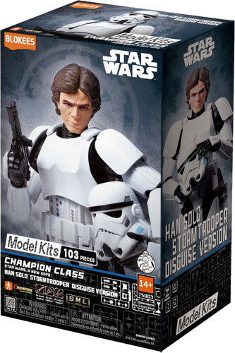 Blokees - Star Wars: A New Hope - Han Solo (Stormtrooper Disguise) Snap-Together Model Kit
