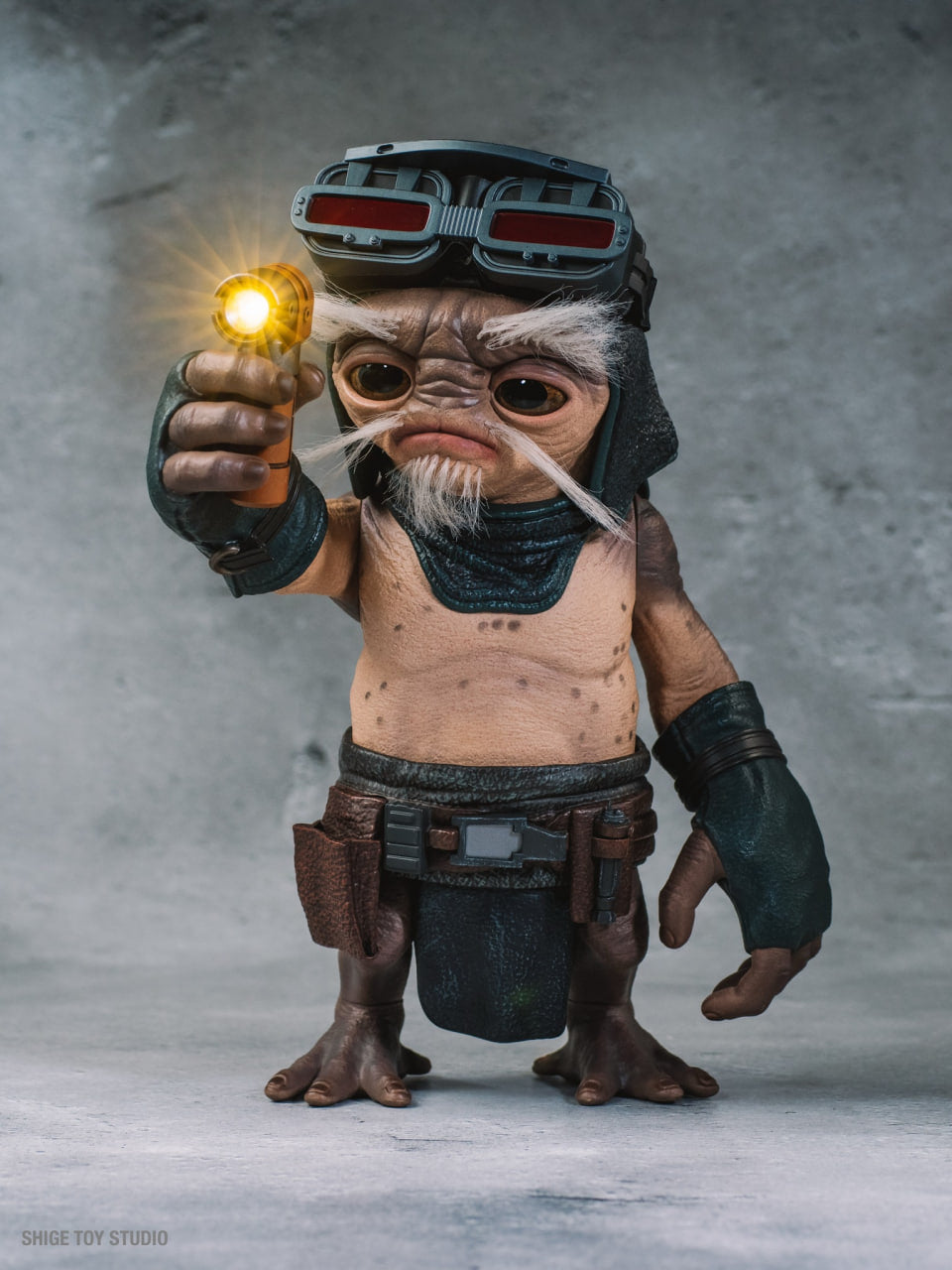 READY🔥Hot Toys LMS017 Star Wars: The Mandalorian & Grogu - Anzellan Droidsmith Life-Size Collectible Figure