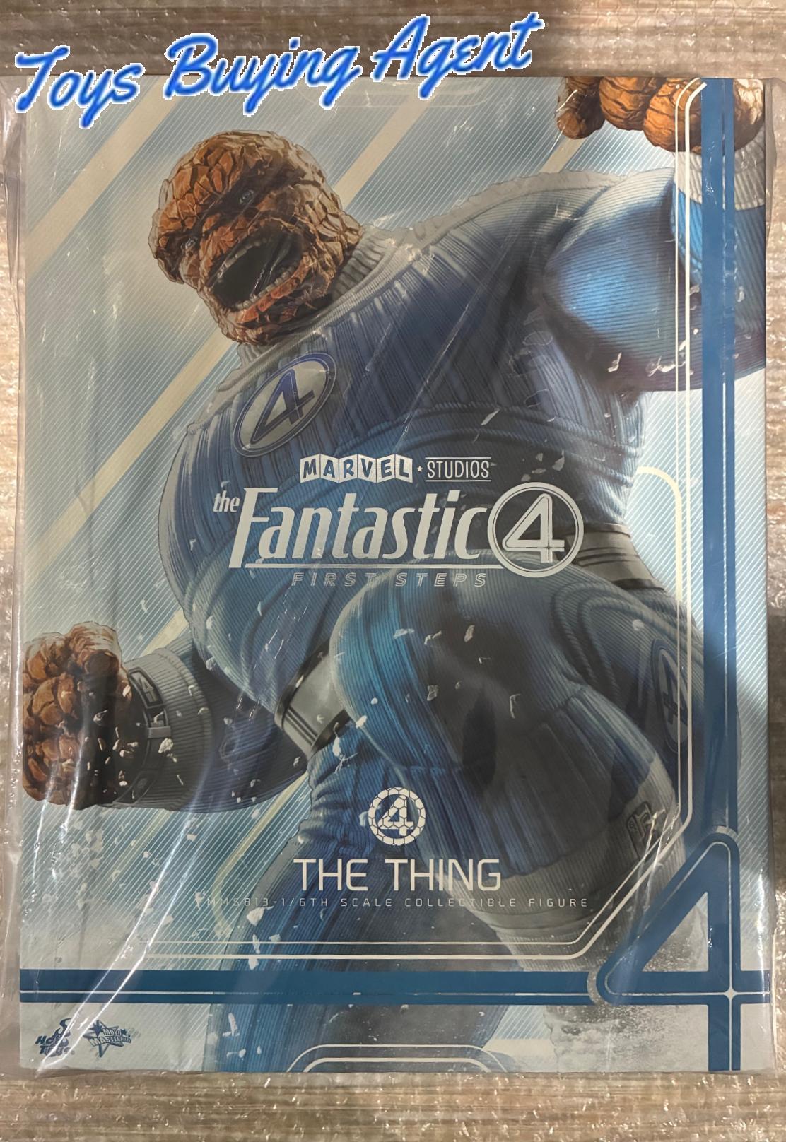 Ready! Hot Toys MMS813 The Fantastic Four: First Steps 1/6 The Thing Regular Edition
