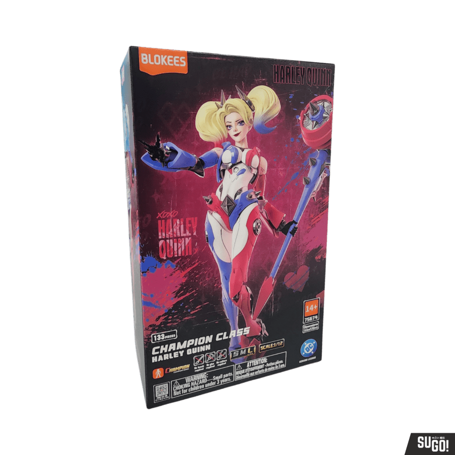 Blokees DC Comics Harley Quinn Champion Class 04 Model Kit