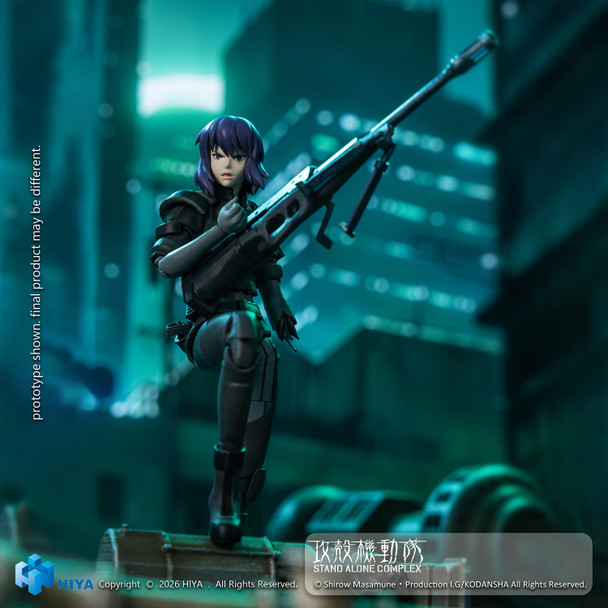 HIYA ESG0203 1/12 GHOST IN THE SHELL - Kusanagi Motoko (Battle Suit Ver) (Pre order deposit)
