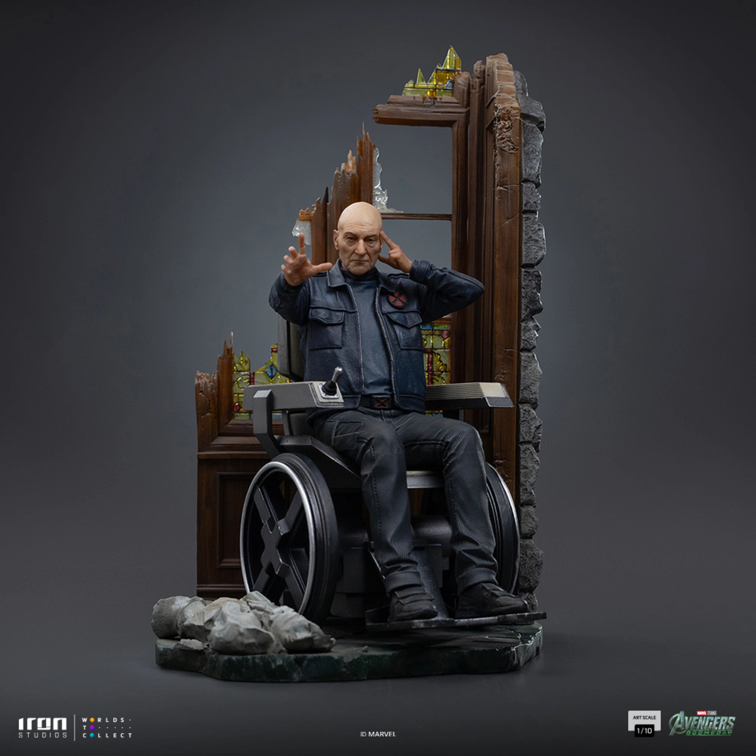 IRON STUDIOS PROFESSOR XAVIER - AVENGERS DOOMSDAY - ART SCALE 1/10 - MARCAS144126-10(PRE-ORDER)